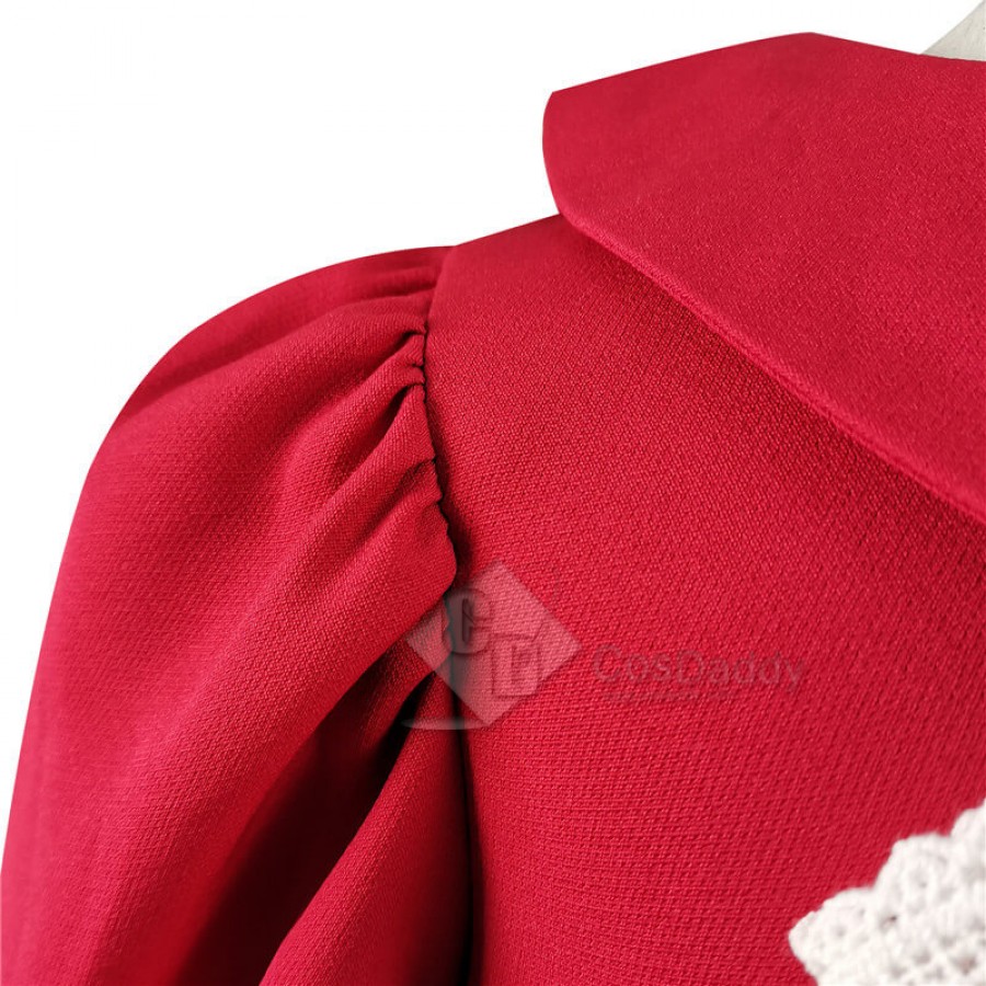 2022 Kids Orphan First Kill Red Dress Esther Albright Dress Cosplay